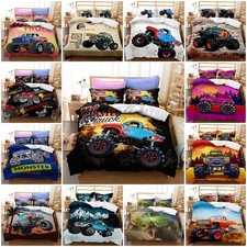 Monster Truck Duvet Quilt