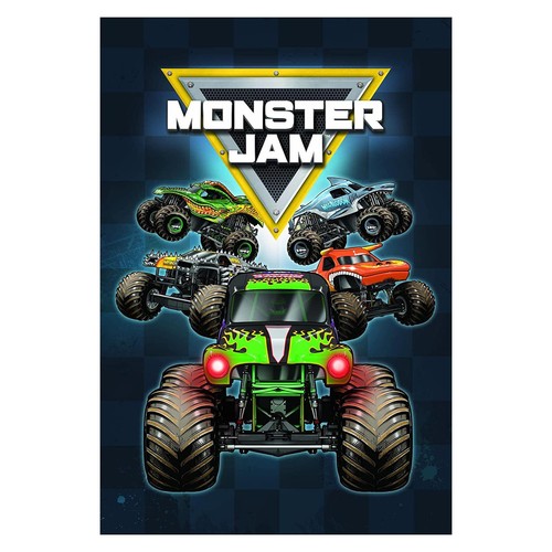 Monster jam trucks - monster, large