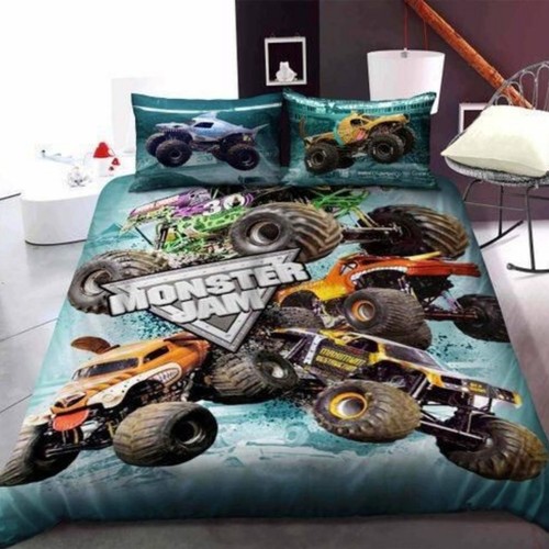 Monster truck racing doona - monster,