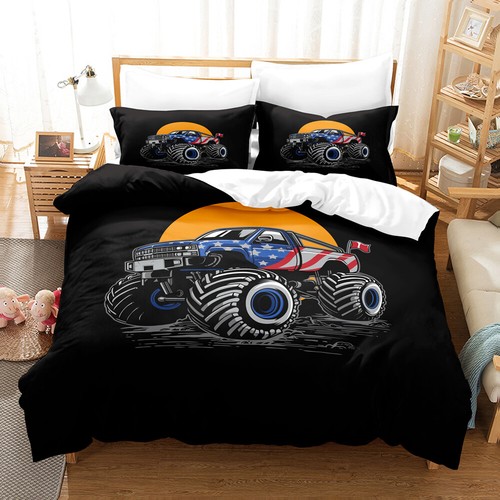 Monster truck bigfoot quilt - monster,