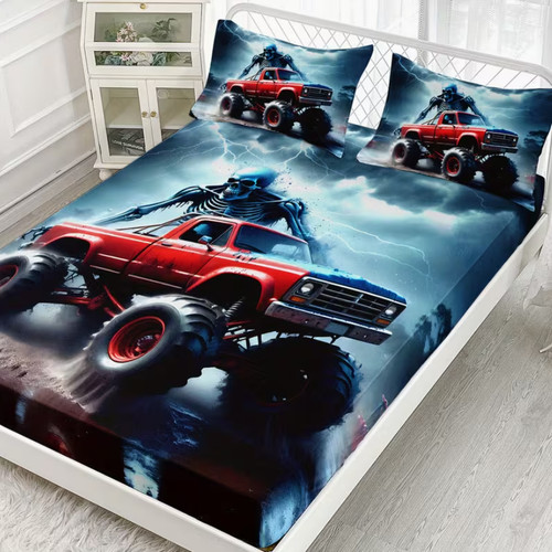 Monster truck fitted sheet - 46.,