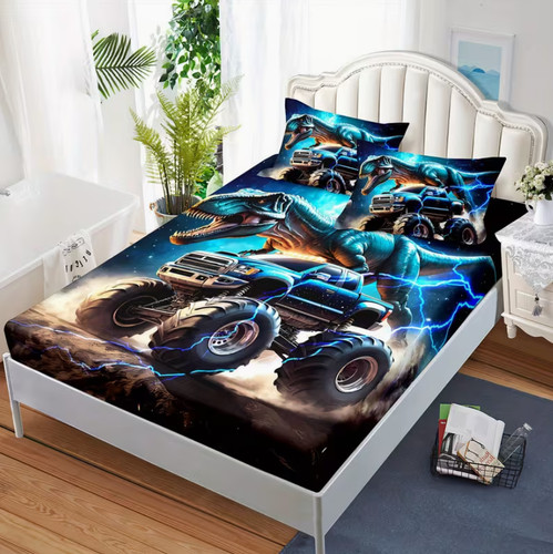 Monster truck fitted sheet - 51.,