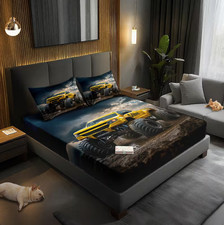 26. Monster Truck Fitted Sheet