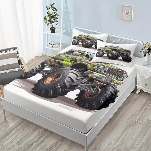 Monster truck fitted sheet - 39.,