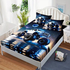 20. Monster Truck Fitted Sheet