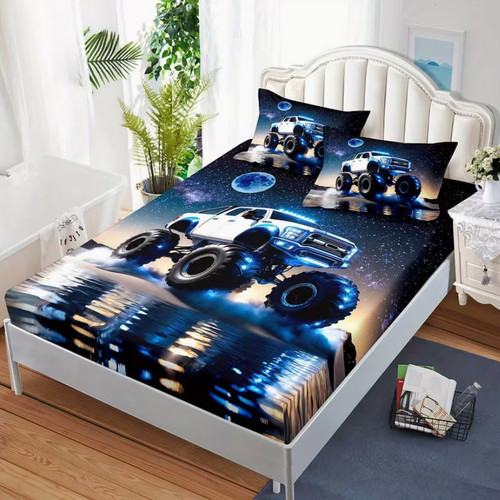 Monster truck fitted sheet - 20.,