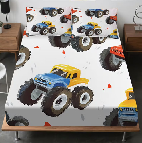 Monster truck fitted - monster,