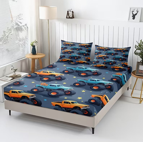 Monster truck fitted - fitted, sheet
