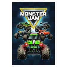 Monster Jam Fleece Blanket