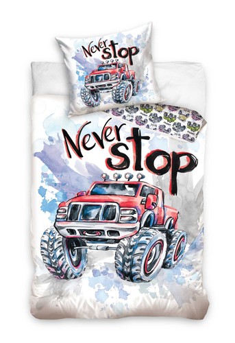 Monster truck bedding - bedding, 140