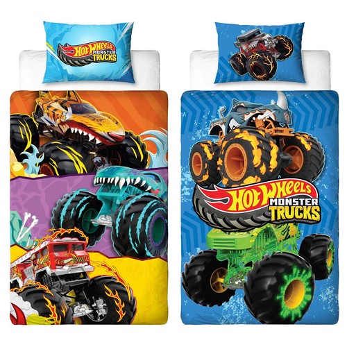 Hot wheels single duvet cover - wheels,