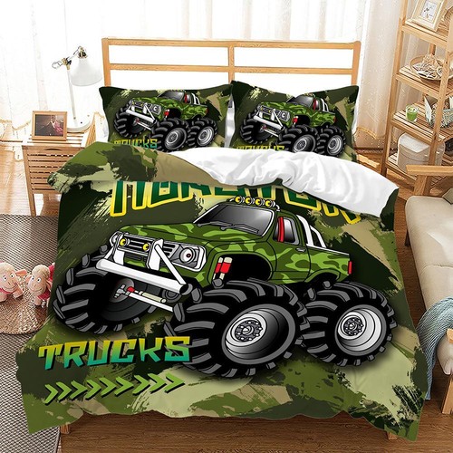 Monster trucks duvet - duvet, cover